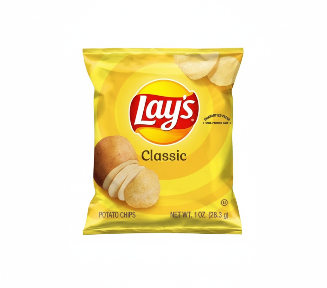 lays classic chips bag