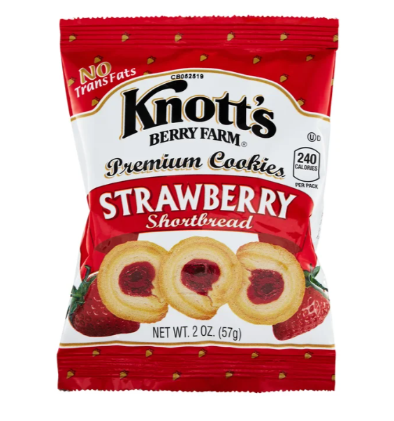 Knotts Strawberry Cookies